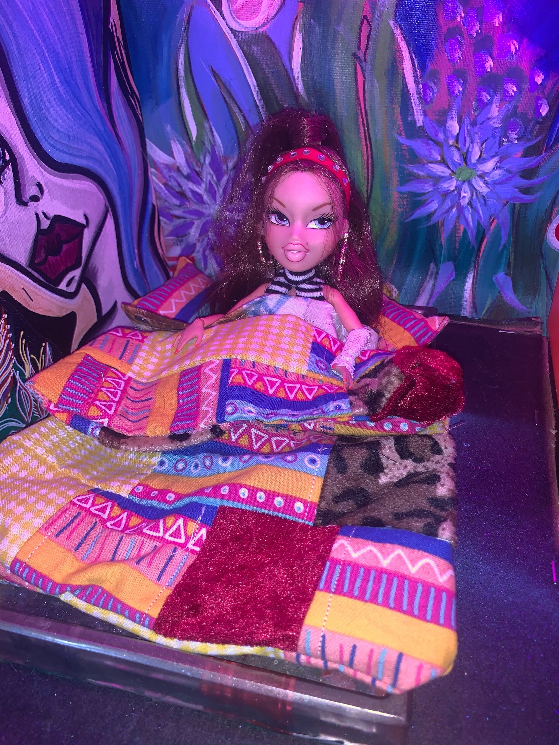 bratzy catzy bedding (for bratz).