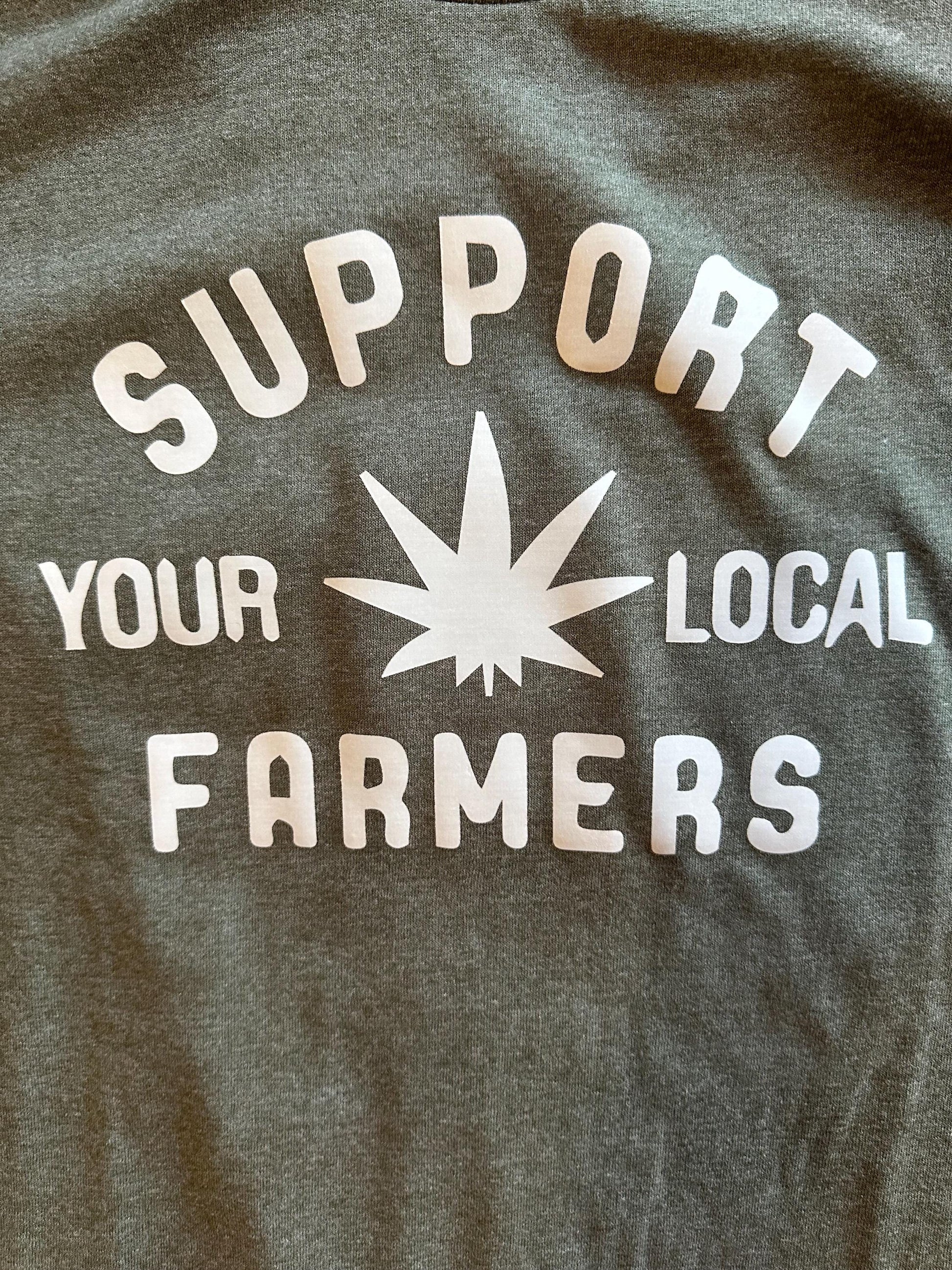 support your local farmers , thc lovers perfect unisex tee.
