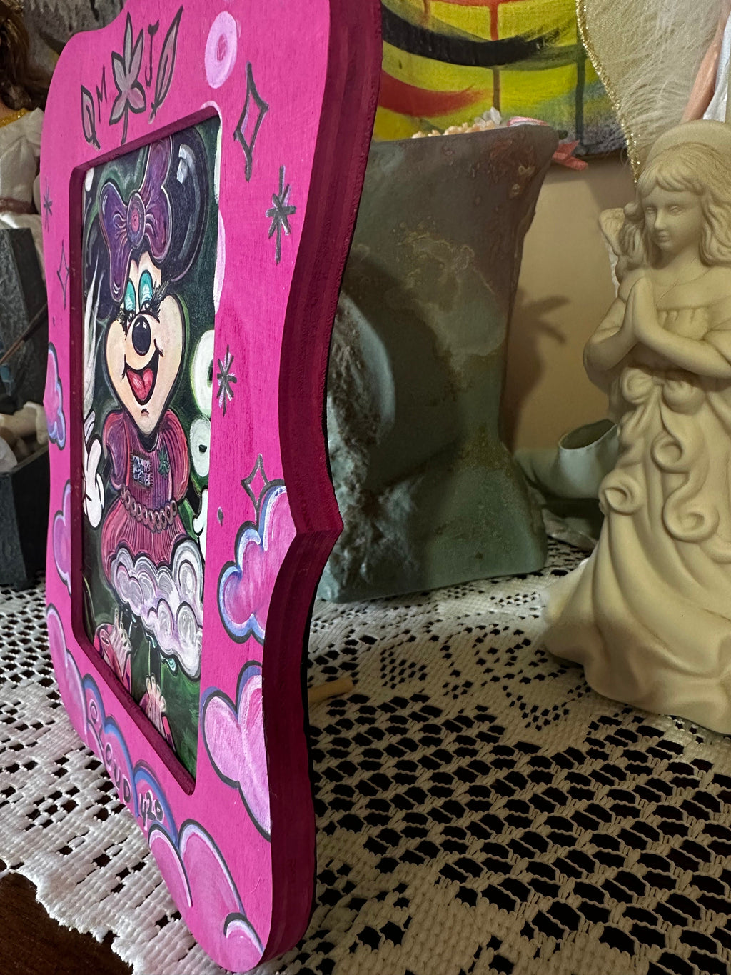 framed art print (Minnie 4.20)