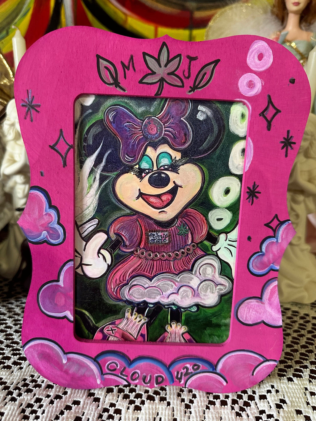 framed art print (Minnie 4.20)