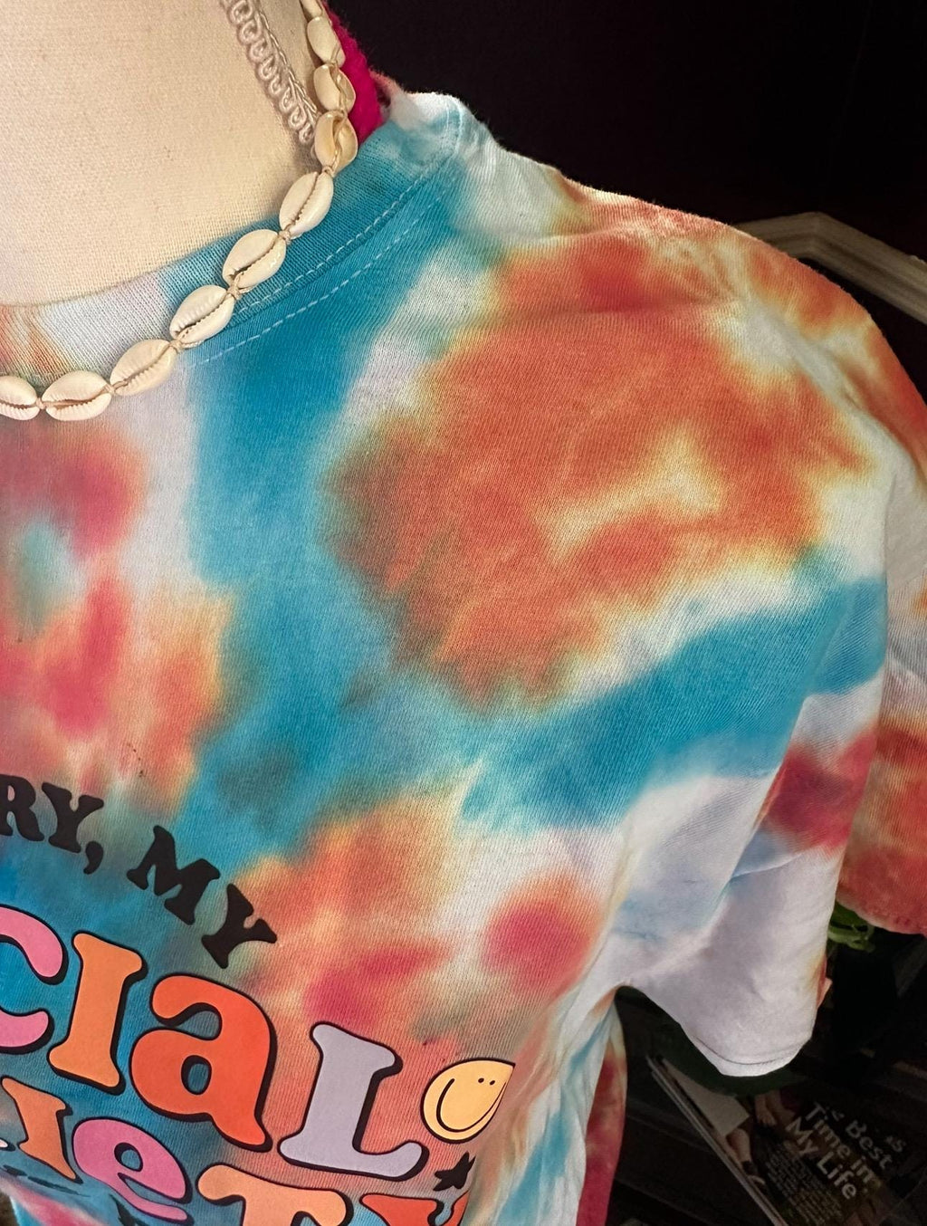 sorry my social anxiety says no, mental health awareness unisex t shirt.