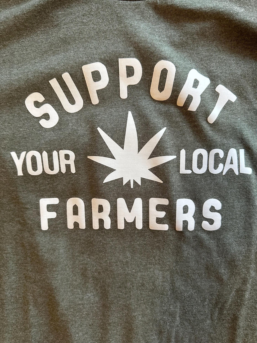 support your local farmers , thc lovers perfect unisex tee.