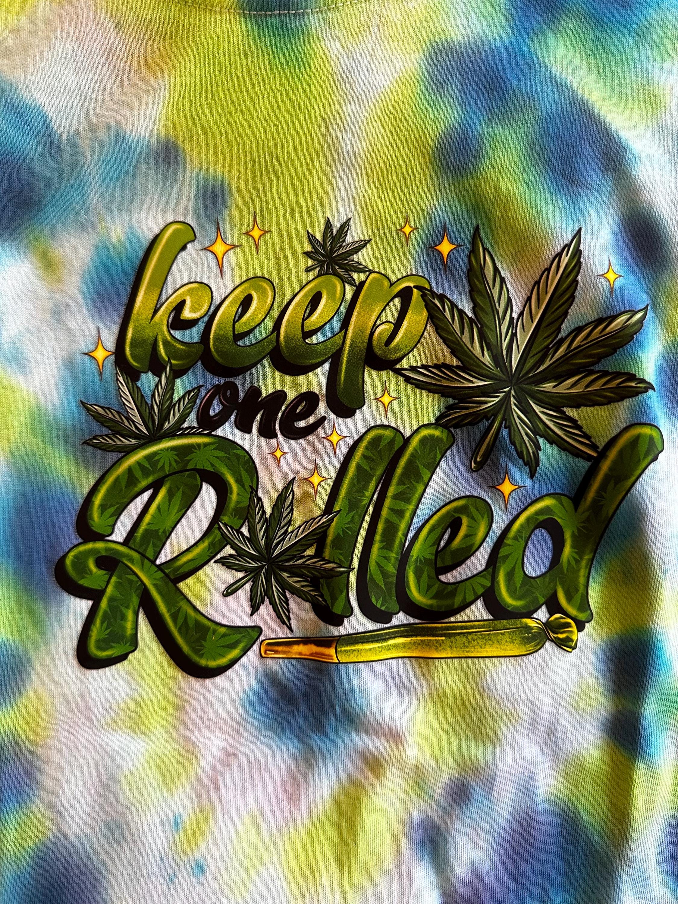 keep one rolled t shirt for 420 stoners essentials 1 of 1