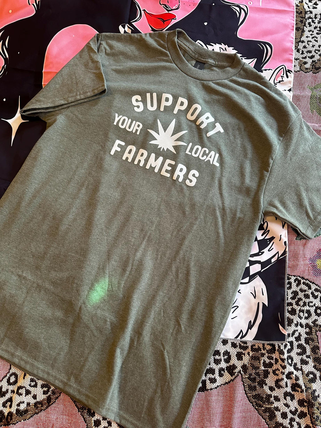 support your local farmers , thc lovers perfect unisex tee.