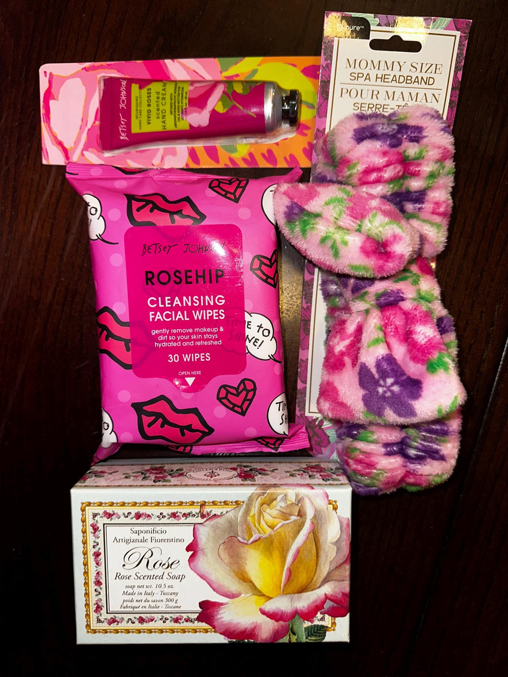 enchanting roses purifying gift boxes for healing and cleansing, featuring a pair of hand poured rose elegance candles and a specialty soap